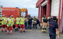 Une simulation d'accident d'avion grandeur nature, pour se “tenir prêt”"