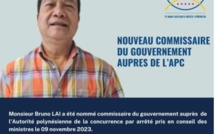 ​Le Pays nomme son représentant à l’APC