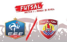 Rediffusion du match de futsal Tahiti Nui - France ce soir sur TNTV