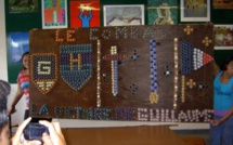 Oeuvre collective : « Capsules et Moyen-Age » au Collège Pomare IV