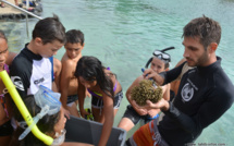 Quand le lagon est expliqué aux enfants par les scientifiques