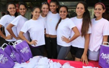 Miss Tahiti : Les candidates 2015 présentées à la ‘Color Fun Run’