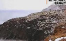 Une langue de terre surgit au nord du Japon