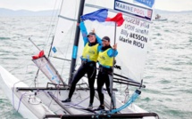Voile : Billy Besson et Marie Riou remportent la coupe du monde de voile