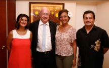 La ministre de l’Education reçoit un inspecteur général de l’Education nationale en mission en Polynésie