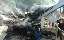 Incendie : Maison, travail, une famille de Maupiti a tout perdu