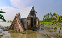 Au Bangladesh, des "petites maisons" pour résister aux inondations géantes