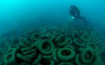 Récifs artificiels: opération pilote de retrait de pneumatiques en Méditerranée