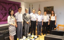 Entretien protocolaire avec une délégation de l'Association du peuple chinois pour l'amitié avec l'étranger (APCAE)