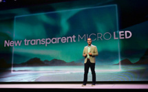 Samsung et LG sortent les écrans transparents