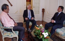 Le directeur Outre-mer de la CDC reçu par Edouard Fritch