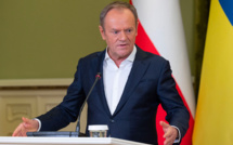 A Kiev, Donald Tusk martèle son soutien à l'Ukraine dans son combat contre "le mal"
