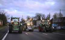 Crise agricole: 15 personnes en garde à vue, après avoir été interpellées près de Rungis