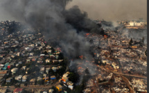 Incendies au Chili: au moins 64 morts, "plus grande tragédie" depuis 2010