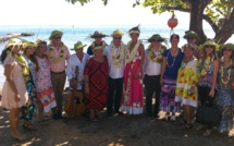 Le jury du concours "J’embellis ma commune" à Moorea