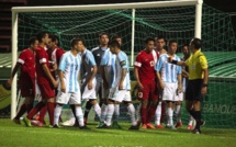 Football – Tahiti vs Argentine U20 : 4 – 1 pour l’Argentine, dans une ambiance exécrable.
