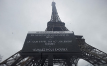 Paris: la grève s'enlise, vers un troisième jour de fermeture de la Tour Eiffel