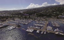 Vent de colère à la marina Taina