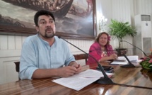 Taivini Teai et Minarii Galenon justifient leur mission à Paris