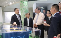 Chine :  la délégation polynésienne informée sur les énergies vertes