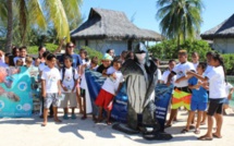 Journée d'échange entre enfants de Moorea et de Tubuai‏