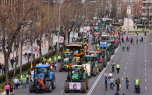 Espagne: nouvelle manifestation d'agriculteurs dans le centre de Madrid