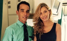 Camille Cerf, Miss France 2015, arrive ce mercredi soir à Tahiti