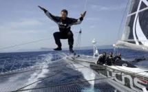 Record du Pacifique - Thébault et L'Hydroptère: départ lundi