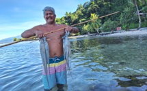 Victor Maitui, pêcheur de fe’e à Toahotu