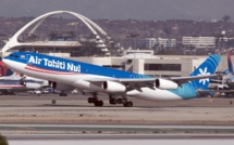 Un avion d'Air Tahiti Nui en retard après un bug à l'aéroport d'Auckland