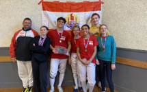 L'équipe tahitienne d'escrime brille au Canada