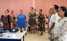 Des ateliers pour étendre le champs lexical marquisien des enseignants
