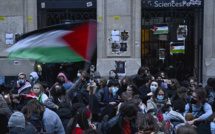 Mobilisations pour Gaza: sit-in et grève de la faim à Sciences Po, évacuation devant la Sorbonne