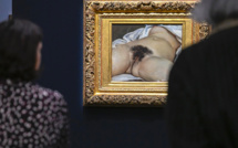 "L'Origine du monde" de Courbet tagué au Centre Pompidou-Metz, une autre oeuvre volée