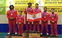 PNG 2015 « Tennis de table » : Un podium 100% tahitien en double mixte