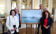 Restitution de deux tableaux de Renoir et Sisley spoliés sous l'Occupation