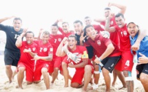 Coupe du monde de Beachsoccer:Tahiti se qualifie pour les 1/2 finales en battant l'Iran 5 à 4