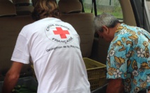 Première livraison de légumes à la Croix-Rouge