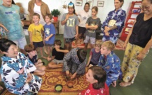 ​La bibliotheque Te fare moemoea à l’heure japonaise