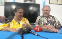 Eliane Tevahitua remerciée par Moetai Brotherson (Maj)