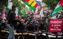 Sous la pluie, plus de 20.000 de personnes à Paris pour les Palestiniens, les Kanak et Clément Méric