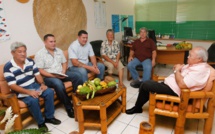 Valorisation du uru : Frédéric Riveta rencontre une délégation du service de l’agriculture de Wallis et Futuna