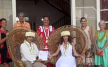 Un couple d'Italiens se dit "oui" pour la vie à Uturoa