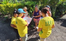 Distribution des laissez-passer à Teahupo’o
