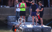 JO-2024: bain olympique et "promesse tenue" pour la maire de Paris dans la Seine