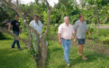 Tour de l'île du ministre de l'Agriculture