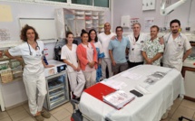 Un dépôt de sang aux urgences de Taravao