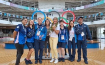 Le navire Aranui en forme olympique !