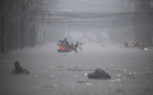 Le typhon Gaemi touche terre en Chine après avoir fait quatre morts à Taïwan, six marins portés disparus