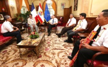 Le Président rencontre les responsables de l’Eglise mormone de Polynésie